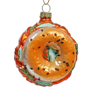 Bagel and Lox Ornament