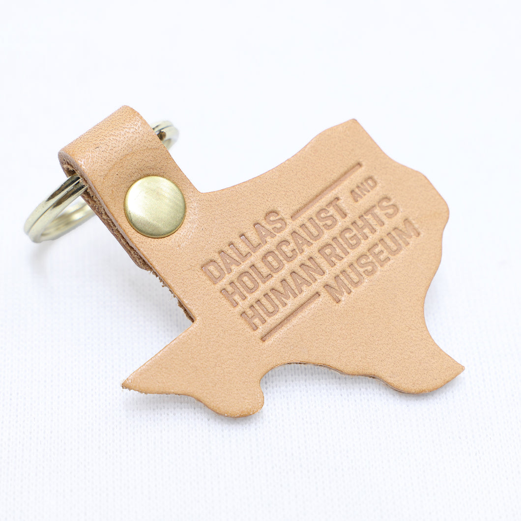 DHHRM Texas Leather Key Chain